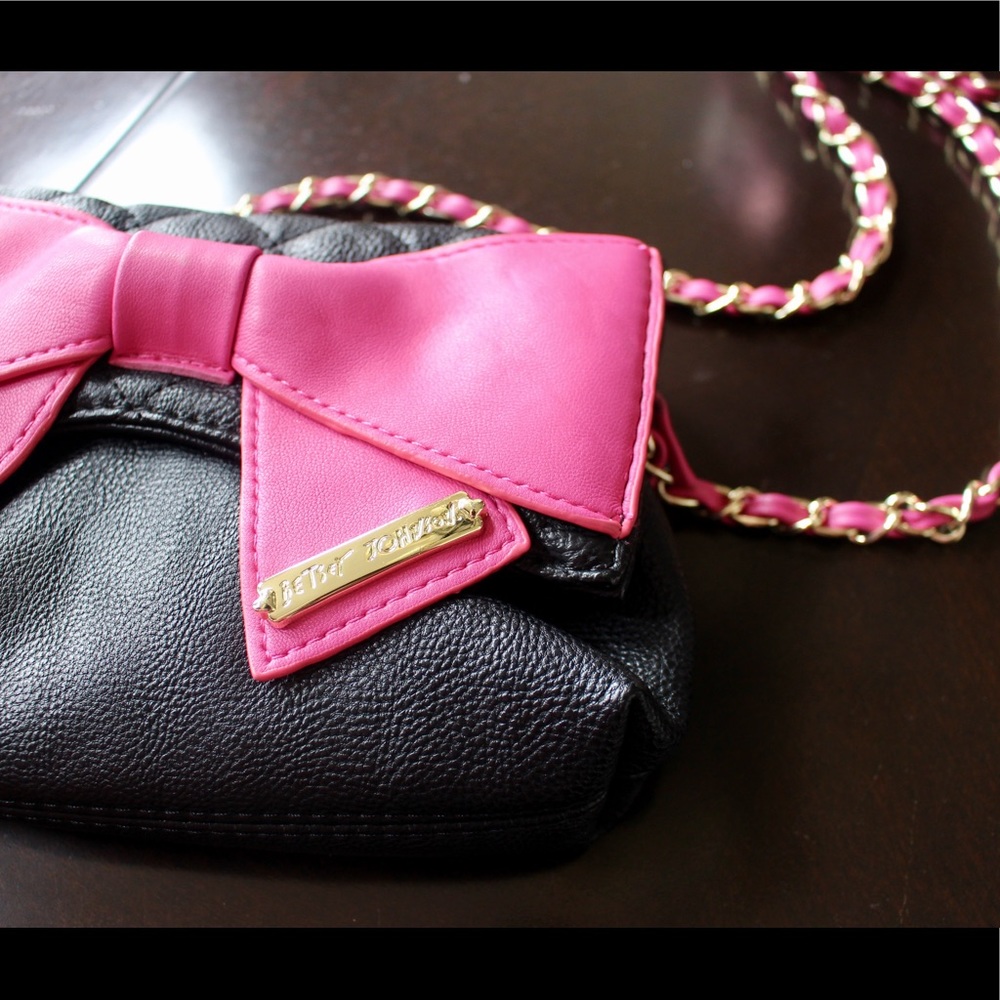 Betsey Johnson Bow Crossbody